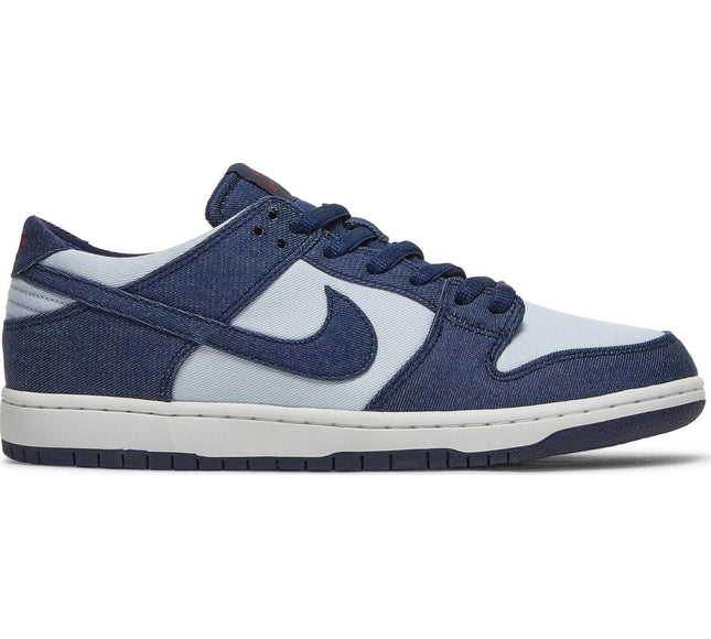 Nike Mens Dunk Low Pro SB Sneakers - 'Binary Blue'