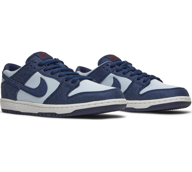 Nike Mens Dunk Low Pro SB Sneakers - 'Binary Blue'