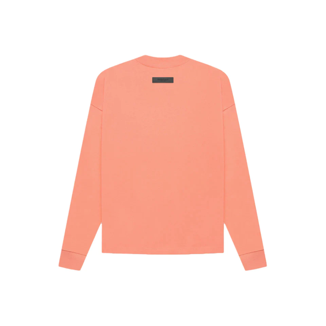 Fear of God Essentials Long-Sleeve Tee 'Coral'