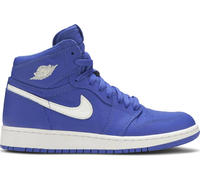 Nike Grade School Womens Air Jordan 1 Retro High OG BG Sneakers - 'Hyper Royal'