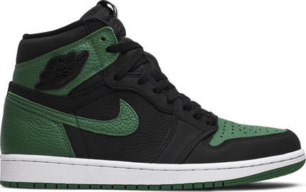 Nike Mens Air Jordan 1 Retro High OG Sneakers - 'Pine Green 2.0'