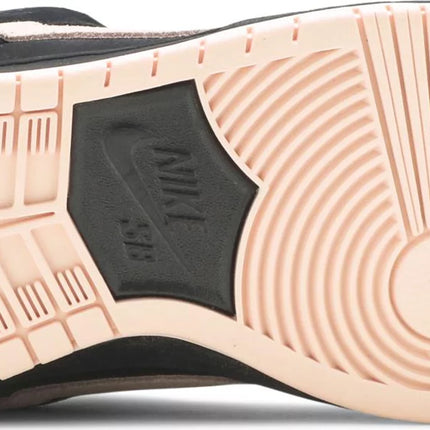 Nike Mens Dunk Low SB Sneakers - 'Black Coral'