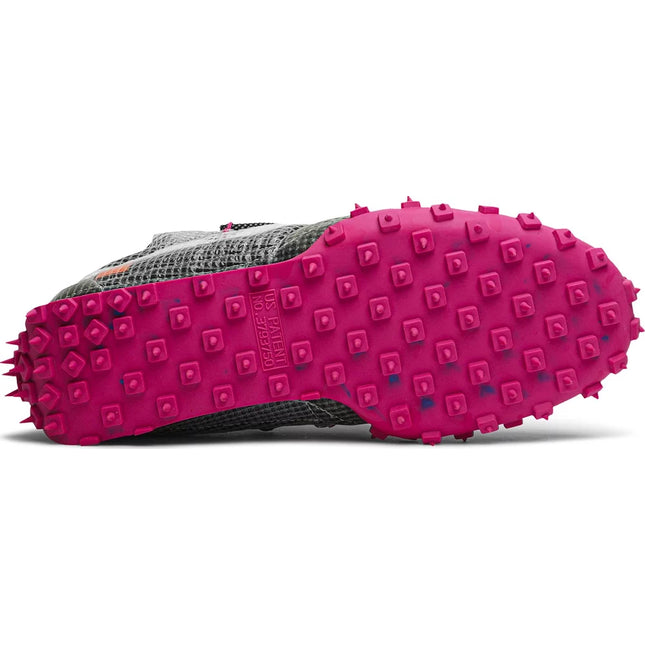 Off-White x Wmns Waffle Racer 'Fuchsia'