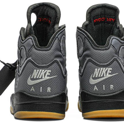 Nike Mens Off-White x Air Jordan 5 Retro SP Sneakers - 'Muslin'