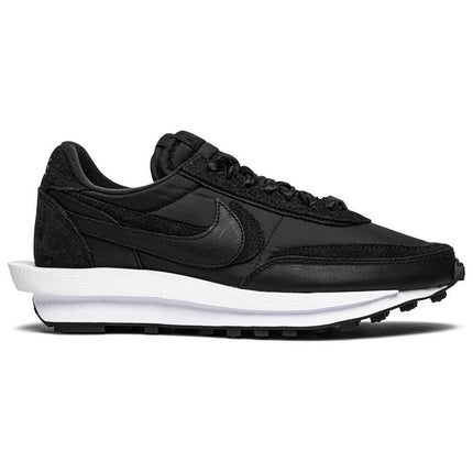 Nike Mens Sacai x LDWaffle Sneakers - 'Black Nylon'