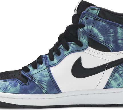 Nike Womens Air Jordan 1 Retro High OG Sneakers - 'Tie-Dye'
