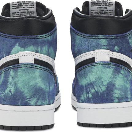 Nike Womens Air Jordan 1 Retro High OG Sneakers - 'Tie-Dye'