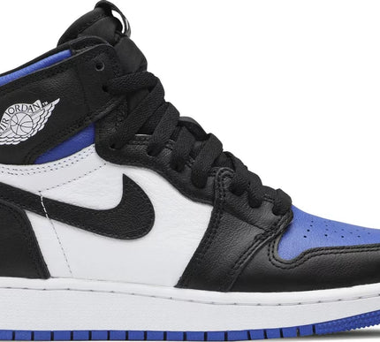 Nike Grade School Womens Air Jordan 1 Retro High OG Sneakers - 'Royal Toe'