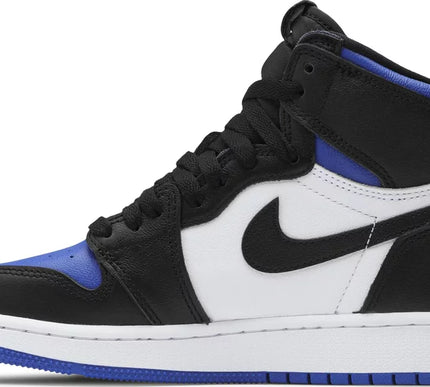Nike Grade School Womens Air Jordan 1 Retro High OG Sneakers - 'Royal Toe'