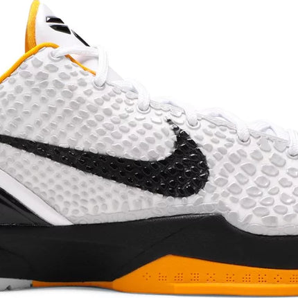 Nike Mens Zoom Kobe 6 Protro Sneakers White Del Sol SOLESTREET