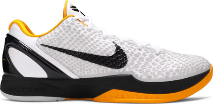 Nike Mens Zoom Kobe 6 Protro Sneakers - 'White Del Sol'