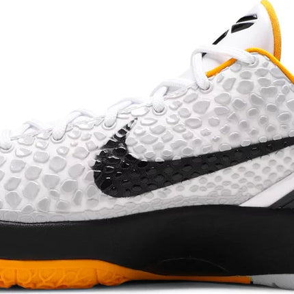 Nike Mens Zoom Kobe 6 Protro Sneakers - 'White Del Sol'