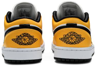 Nike Womens Air Jordan 1 Low Sneakers - 'Laser Orange'