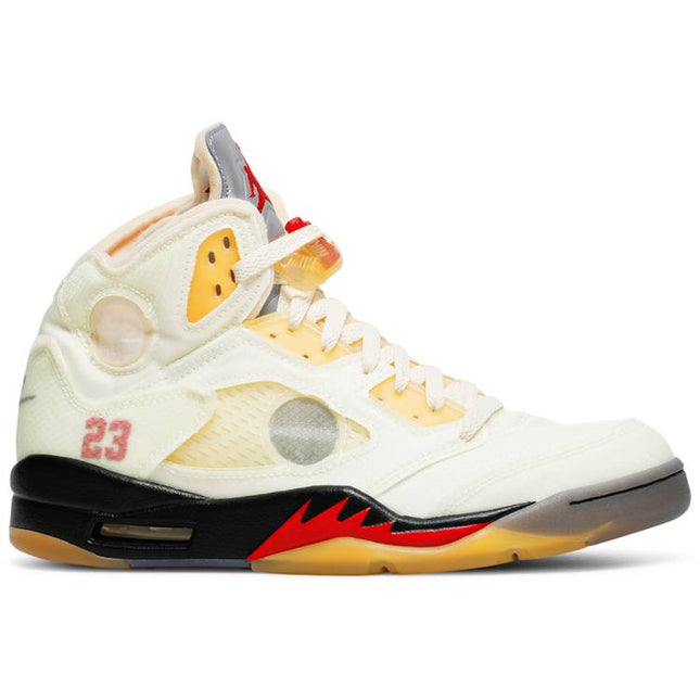Off-White x Air Jordan 5 SP 'Sail'