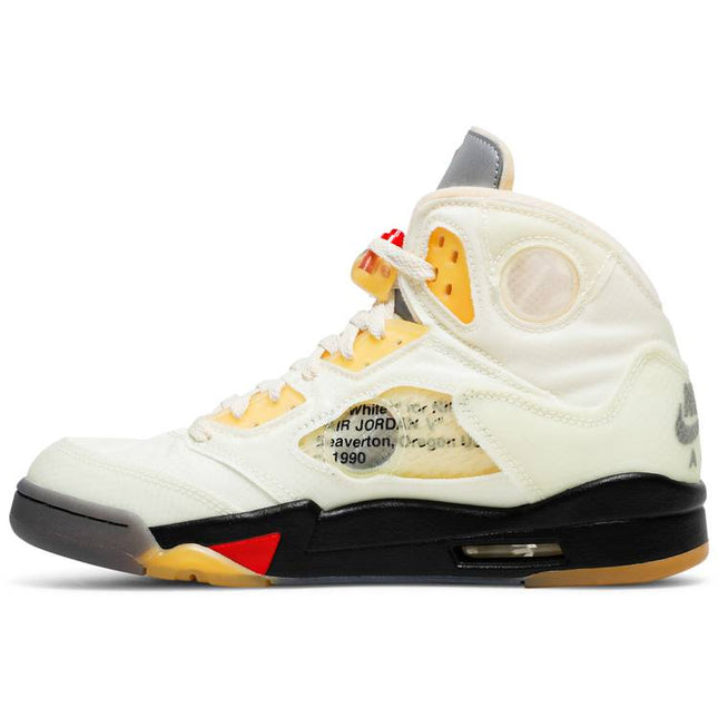 Off-White x Air Jordan 5 SP 'Sail'