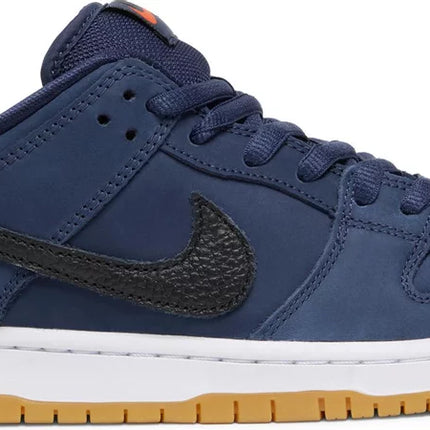 Nike Mens Dunk Low Pro ISO SB Sneakers - 'Navy Gum'