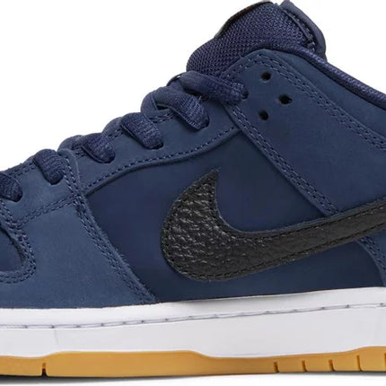Nike Mens Dunk Low Pro ISO SB Sneakers - 'Navy Gum'