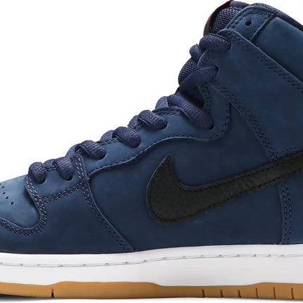 Nike Mens Dunk High Pro ISO SB Sneakers - 'Orange Label - Midnight Navy'