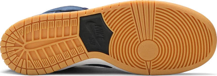 Nike Mens Dunk High Pro ISO SB Sneakers - 'Orange Label - Midnight Navy'