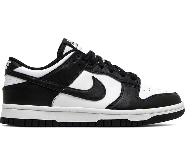 Nike Womens Dunk Low Sneakers - 'Black White'