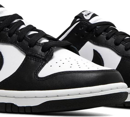 Nike Womens Dunk Low Sneakers - 'Black White'