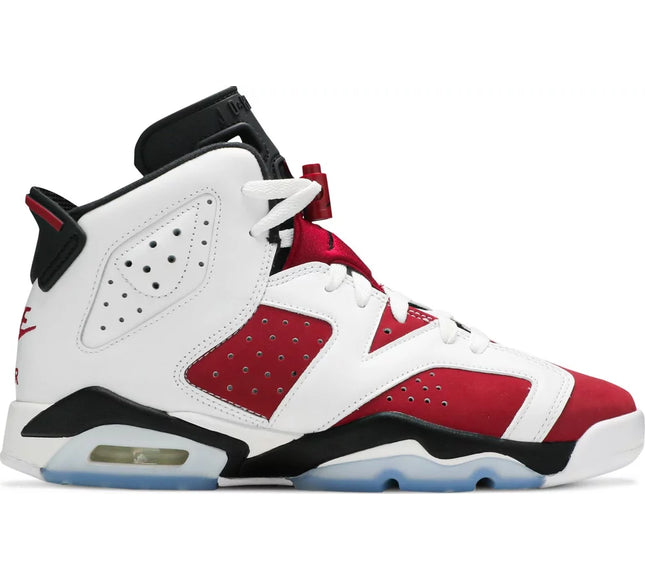 Nike Grade School Womens Air Jordan 6 Retro Sneakers - 'Carmine' 2021