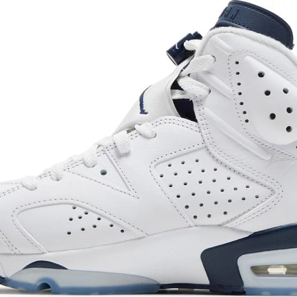 Nike Mens Air Jordan 6 Retro Sneakers - 'Midnight Navy' 2022