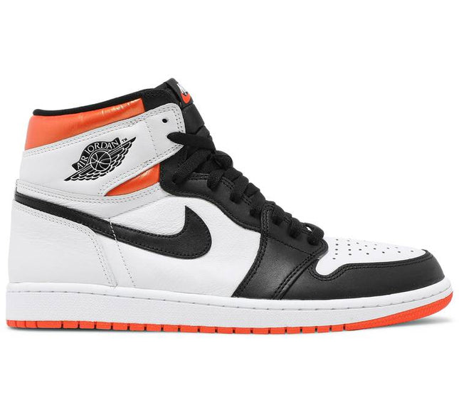 Nike Mens Air Jordan 1 Retro High OG Sneakers - 'Electro Orange'