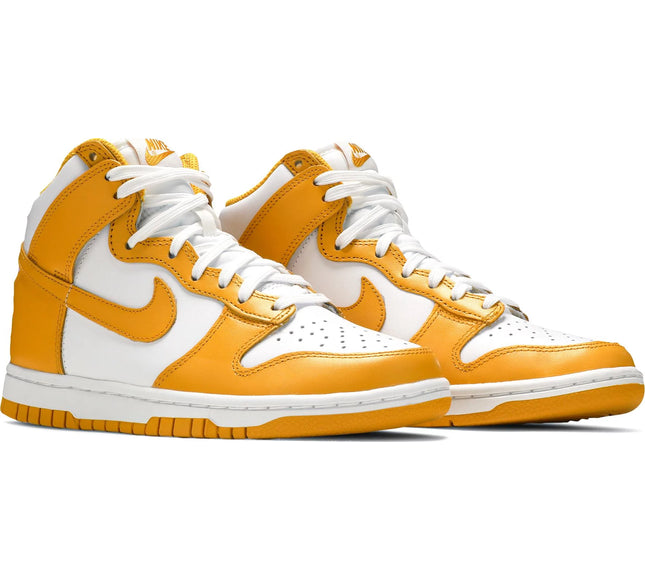 Nike Womens Dunk High Sneakers - 'Dark Sulfur'