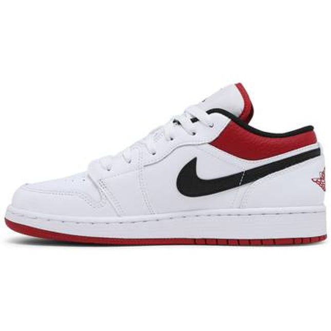 Air Jordan 1 Low GS 'White Gym Red'