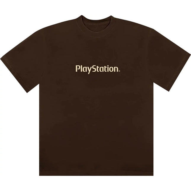 Cactus Jack by Travis Scott Motherboard Logo II T-Shirt 'Brown'