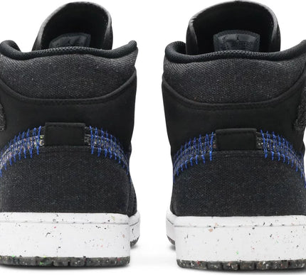 Nike Mens Air Jordan 1 Mid Sneakers - 'Crater'