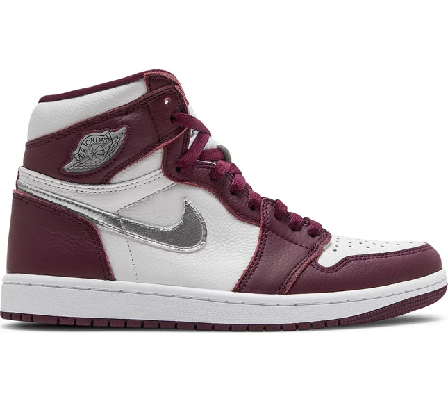 Nike Mens Air Jordan 1 Retro High OG Sneakers - 'Bordeaux'