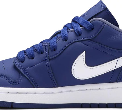 Nike Womens Air Jordan 1 Low SE Sneakers - 'Deep Royal Blue'