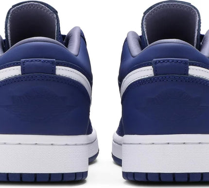 Nike Womens Air Jordan 1 Low SE Sneakers - 'Deep Royal Blue'