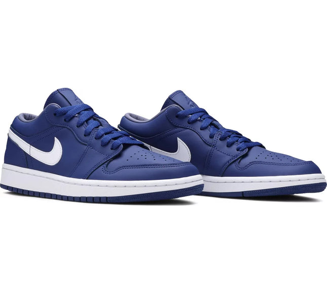 Nike Womens Air Jordan 1 Low SE Sneakers - 'Deep Royal Blue'