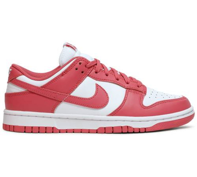 Nike Womens Dunk Low Sneakers - 'Archeo Pink'