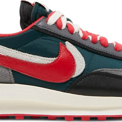 Nike Mens Sacai x Undercover x LDWaffle Sneakers - 'Midnight Spruce University Red'