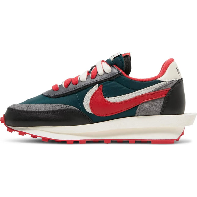 Sacai x Undercover x LDWaffle 'Midnight Spruce University Red'