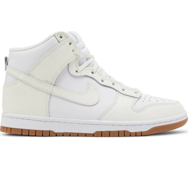 Nike Womens Dunk High Sneakers - 'Sail Gum'
