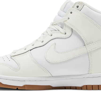 Nike Womens Dunk High Sneakers - 'Sail Gum'