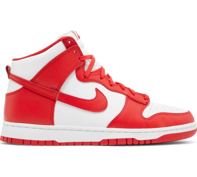 Nike Mens Dunk High Sneakers - 'University Red'