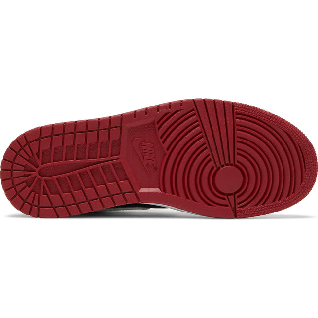 Wmns Air Jordan 1 Mid SE Utility 'White Black Gym Red'