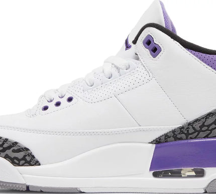 Nike Mens Air Jordan 3 Retro Sneakers - 'Dark Iris'