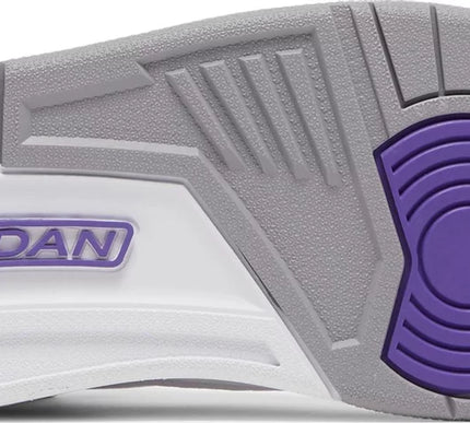 Nike Mens Air Jordan 3 Retro Sneakers - 'Dark Iris'