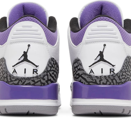 Nike Mens Air Jordan 3 Retro Sneakers - 'Dark Iris'