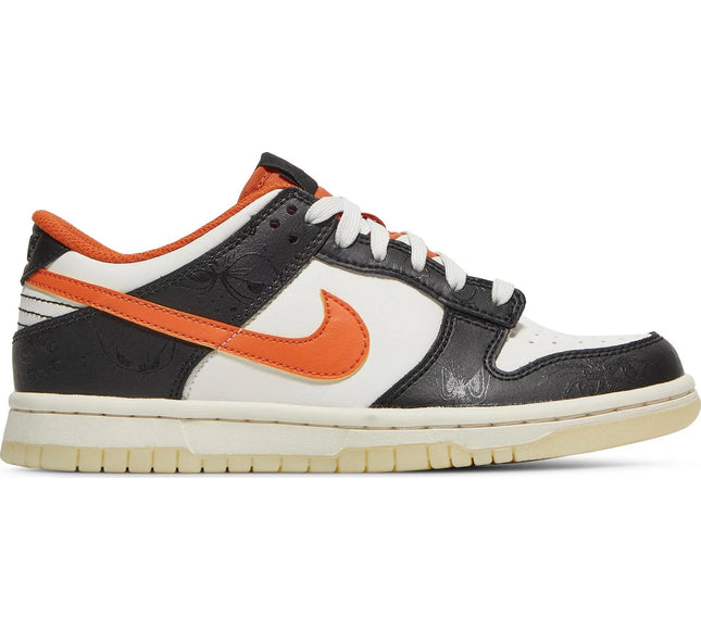 Nike Grade School Womens Dunk Low Premium Sneakers - 'Halloween'