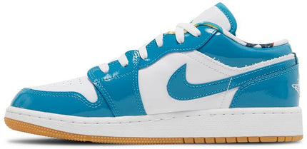 Nike Grade School Womens Air Jordan 1 Low SE Sneakers - 'Barcelona'