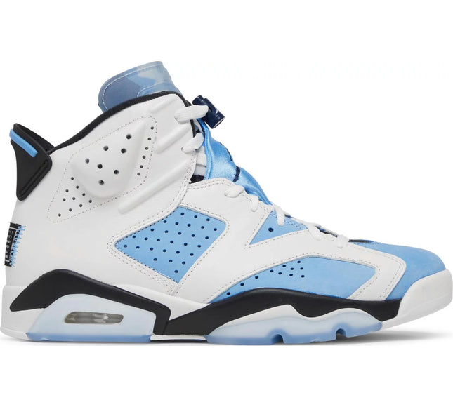 Nike Mens Air Jordan 6 Retro Sneakers - 'UNC Home'