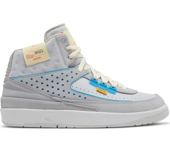 Nike Mens Union LA x Air Jordan 2 Retro SP Sneakers - 'Grey Fog'